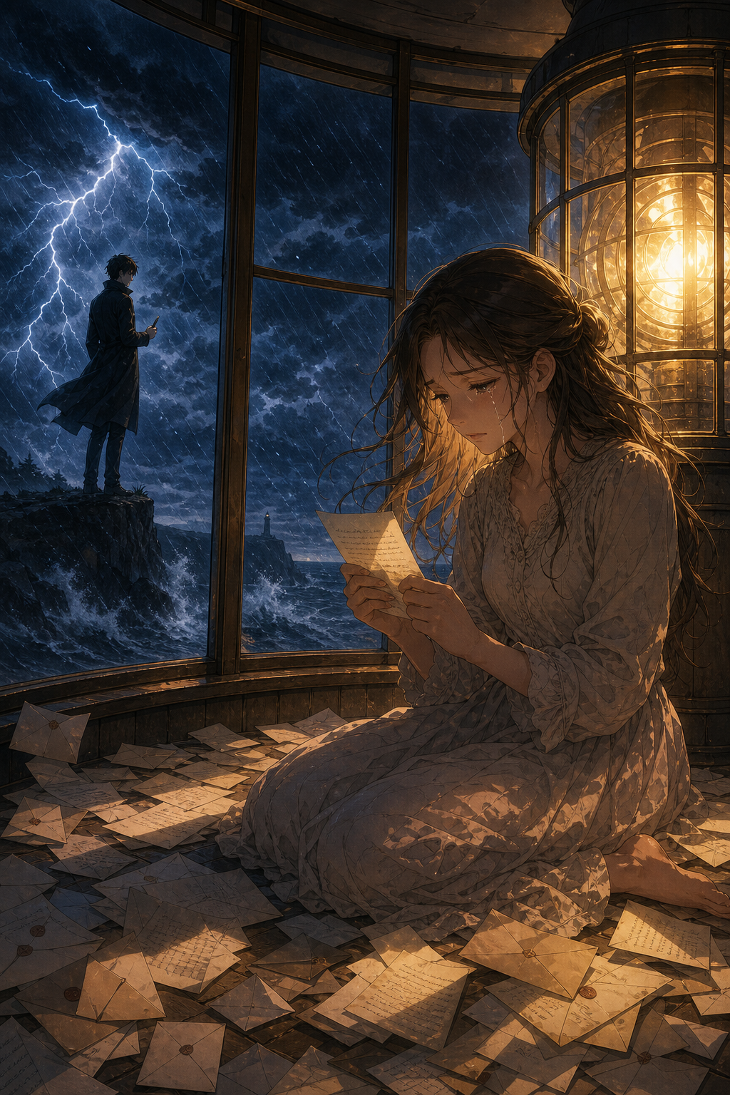Letters to a Storm — cover art featuring the lead